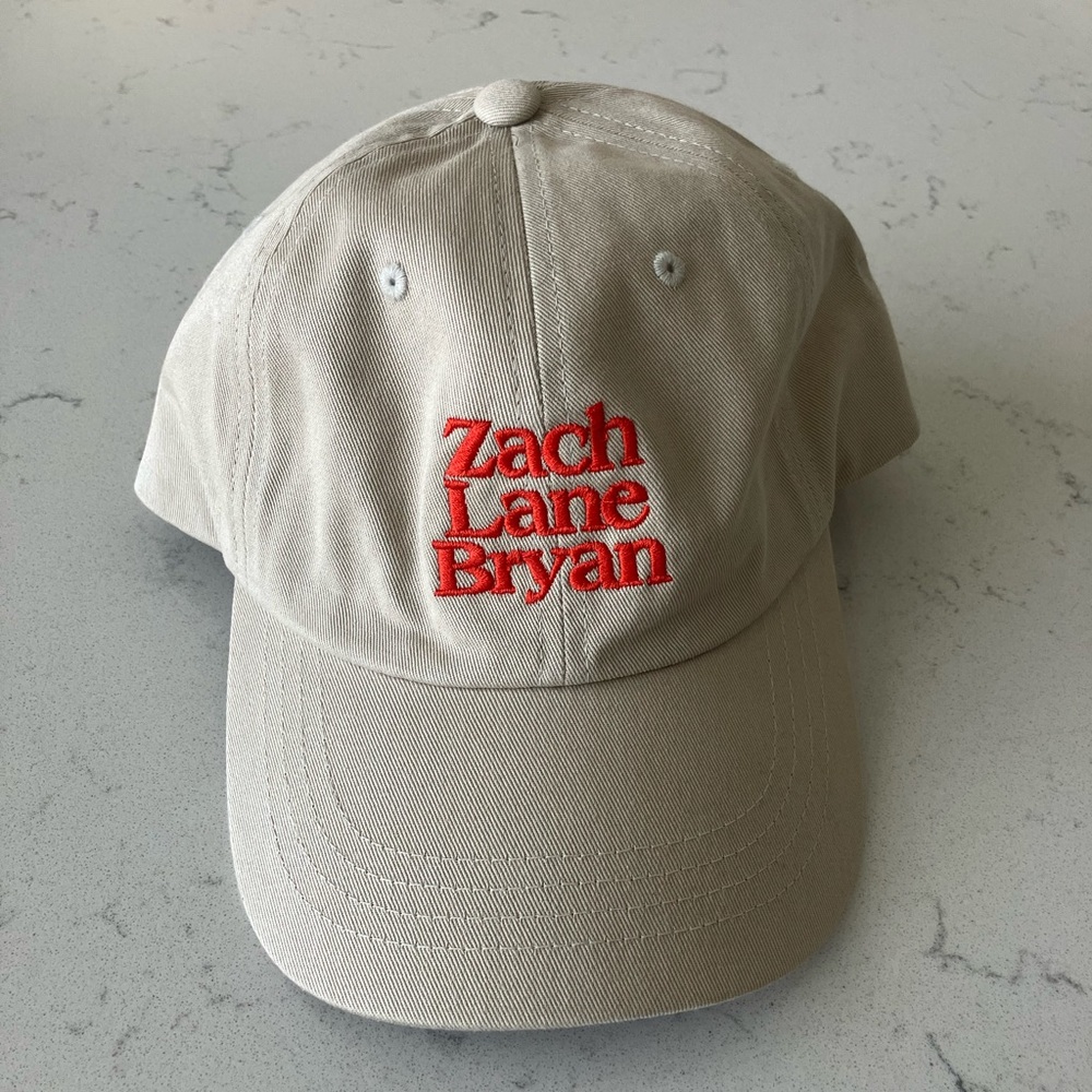 Zach Bryan Official Merchandise Baseball Hat from Quittin’ Time Tour